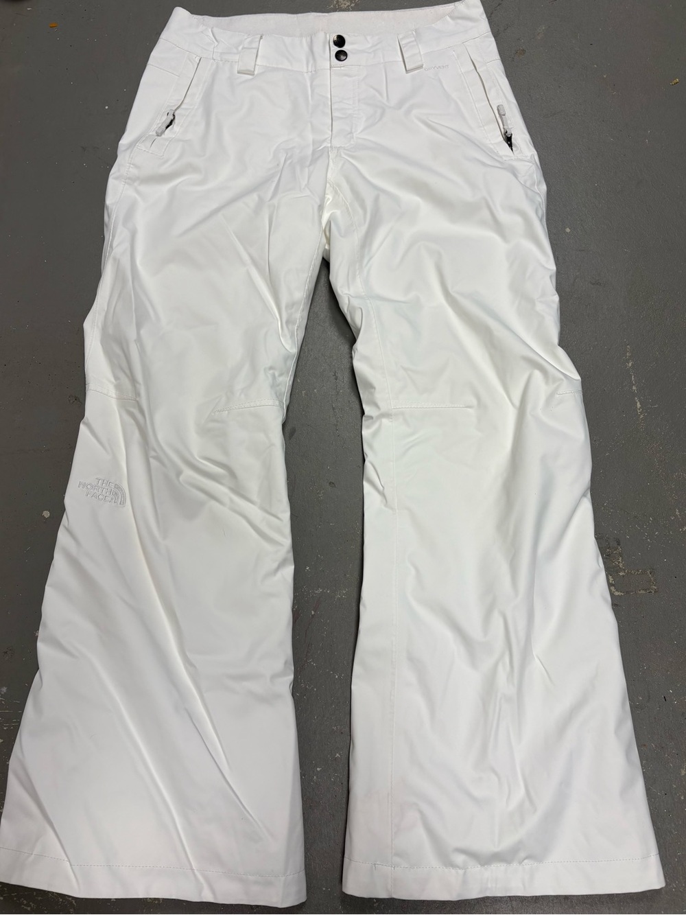 The North Face DryVent White Ski Pants Snowboard Pants Women's Small Short